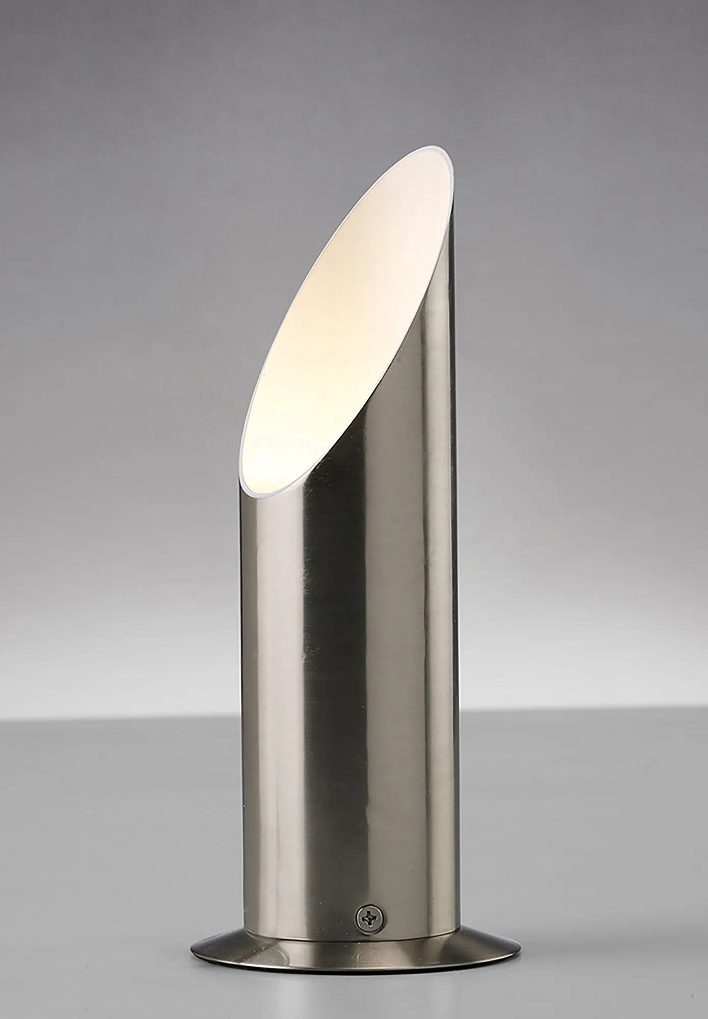 Indio 1 Light Table Lamp Satin Nickel D0006  Deco Indio
